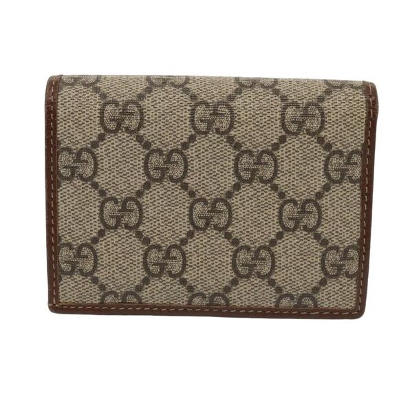 Gucci Horsebit Beige Canvas Wallet  (Pre-Owned) - Picture 2 of 12